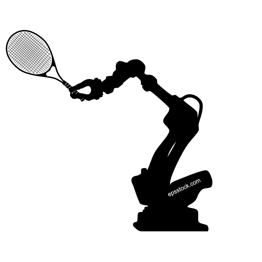 robot tennis player