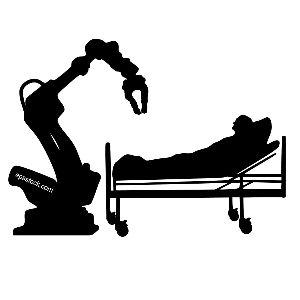 robot doing surgery