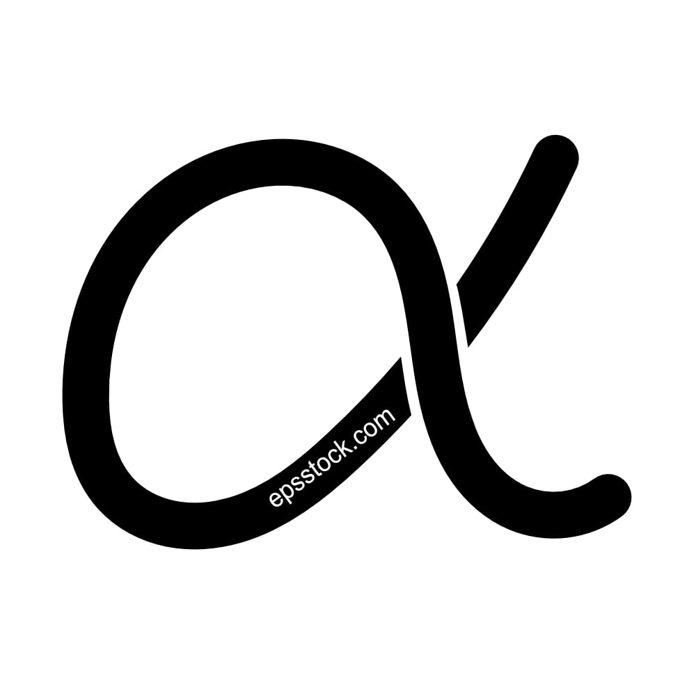 Alpha symbol