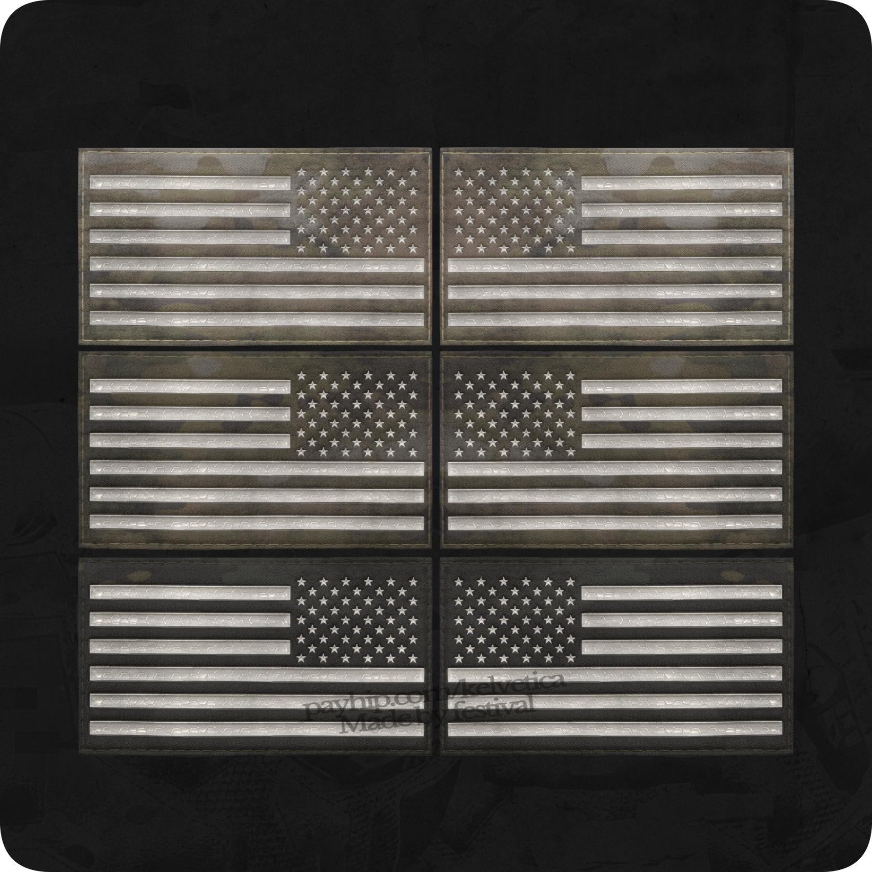 MULTICAM IR UNITED STATES FLAG PATCHES - Payhip