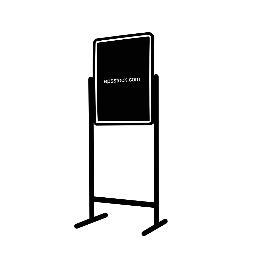 Poster sign stand