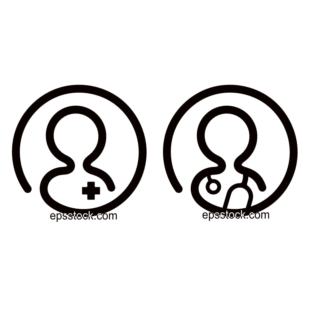 doctor vector icon