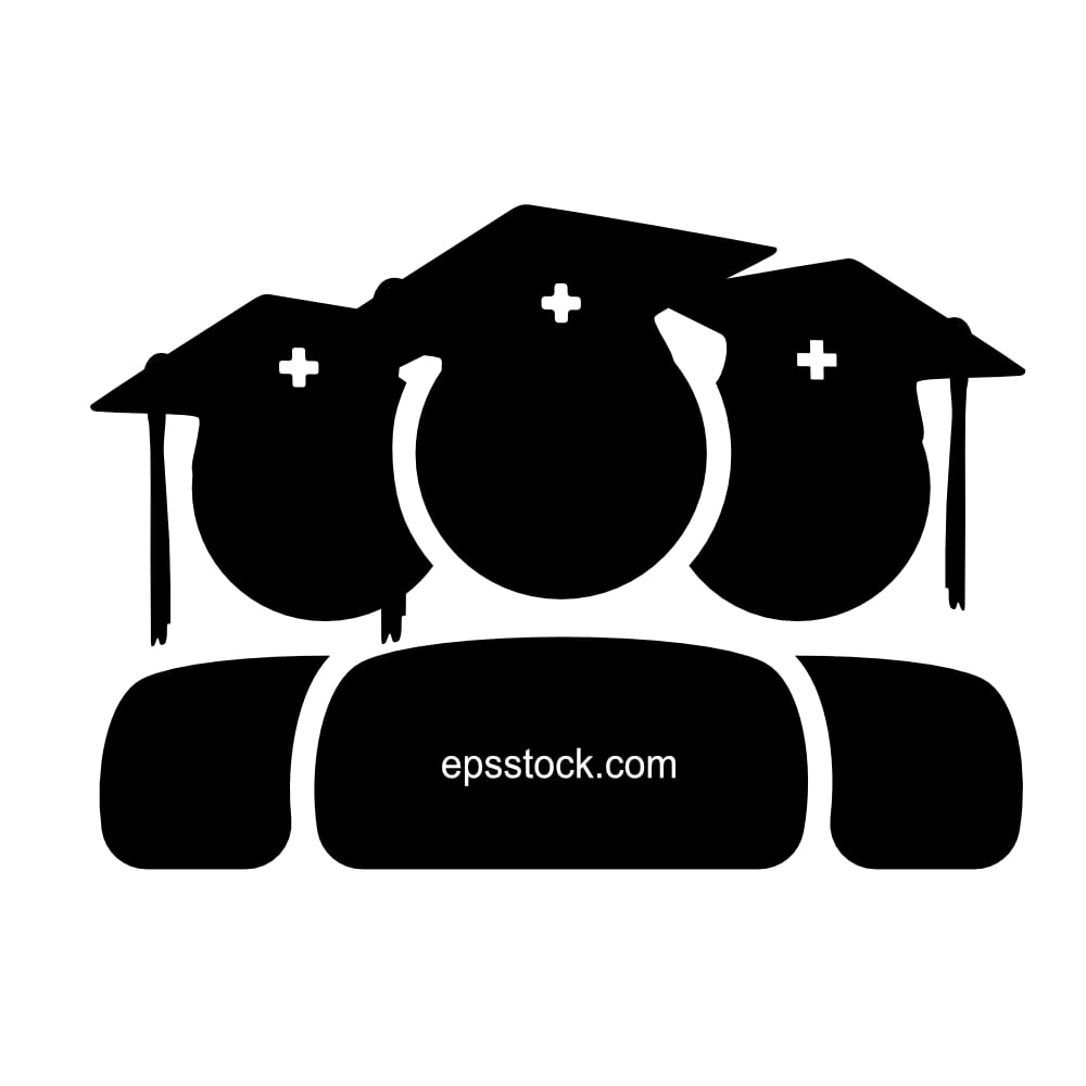 group of medical students