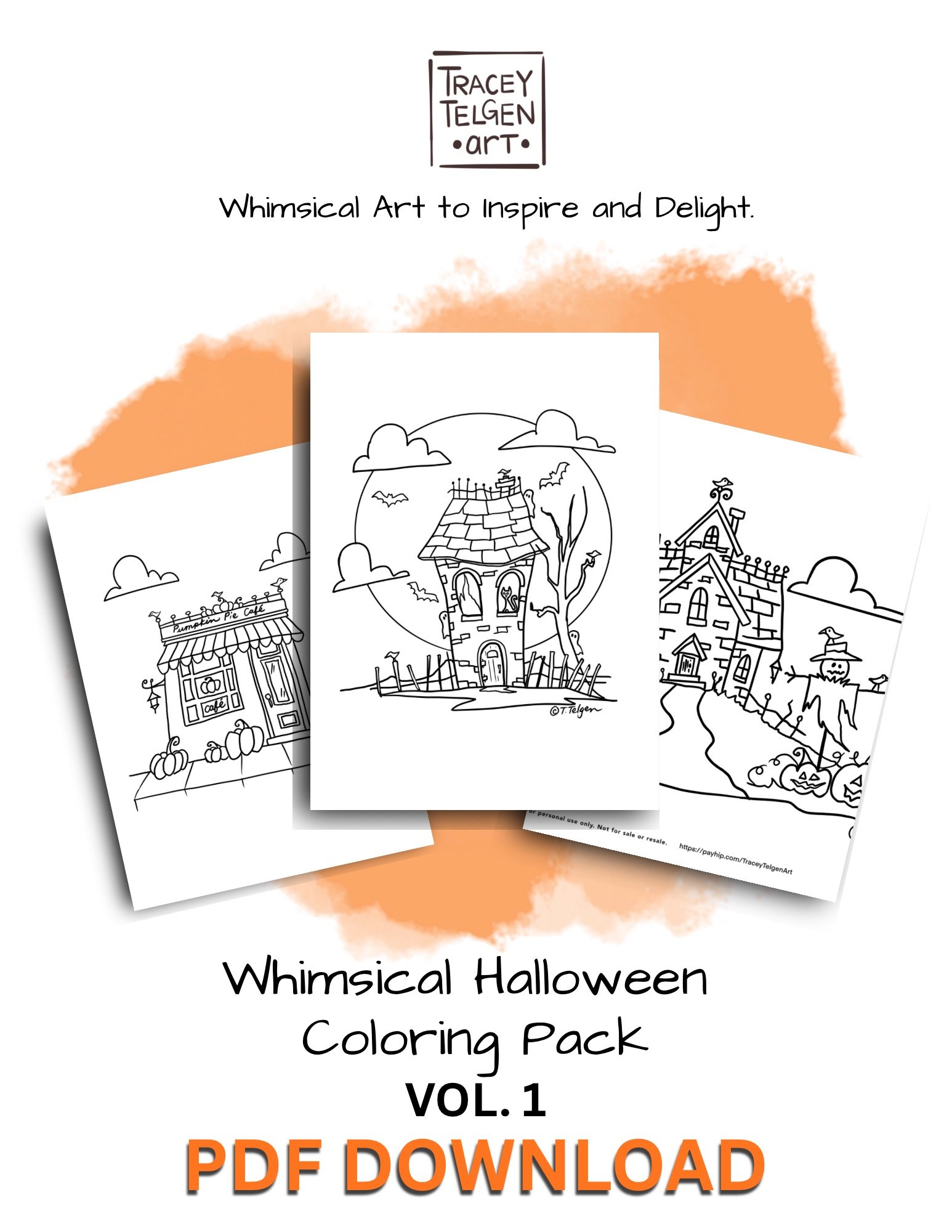 Whimsical Halloween Seek & Find Coloring Page – Free Printable - Payhip