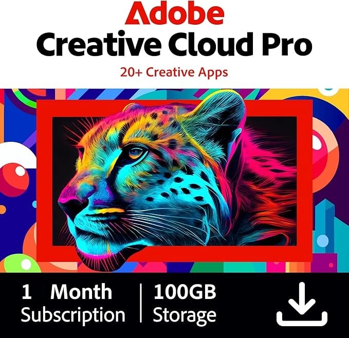 Adobe Creative cloud pro plus 2026 adobe stock unlimited 1 month ...