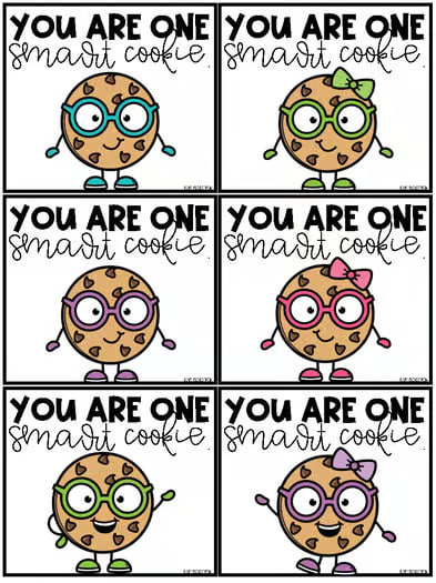 You Are One Smart Cookie Gift Tags