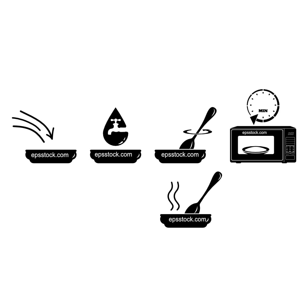 cooking food in microwave