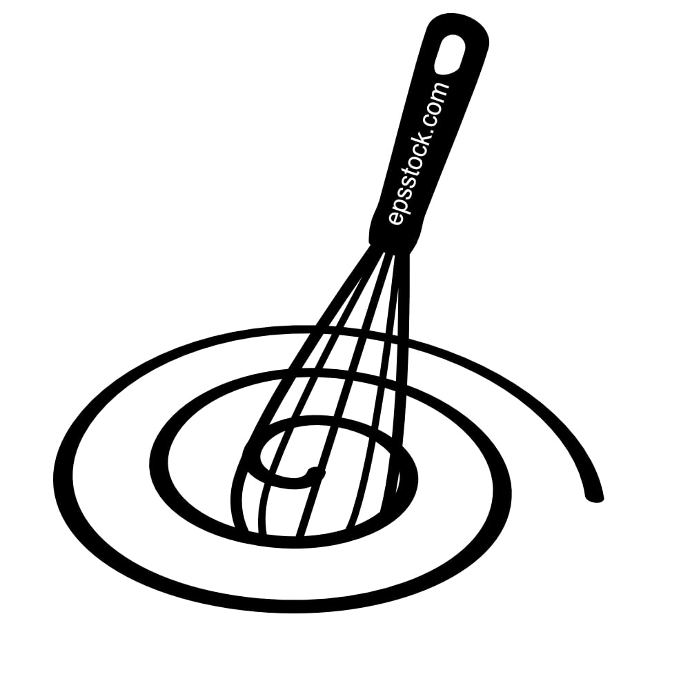 Mixing with whisk