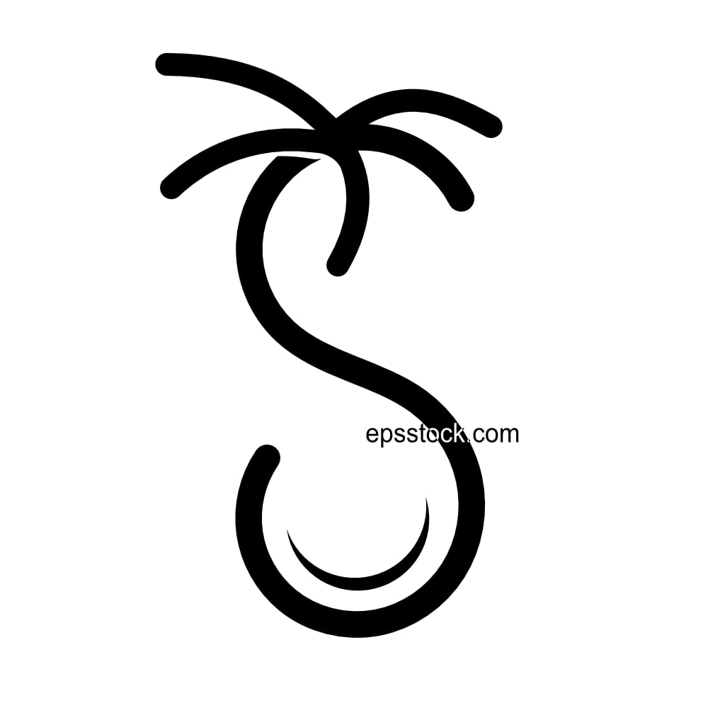 coconut and palm icon