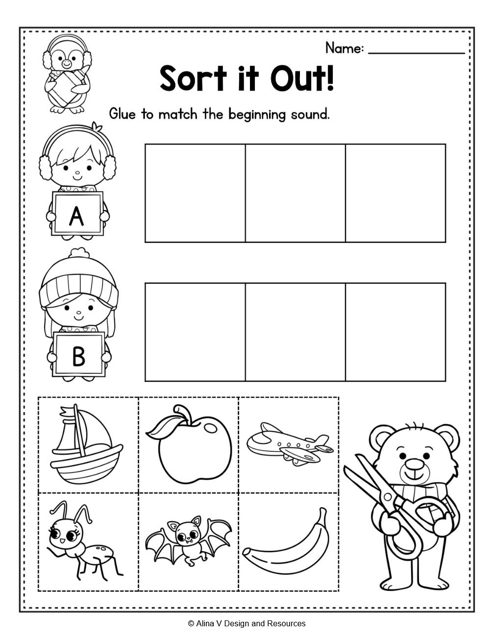 Snow Day Packet Winter Color Math Activities Worksheets Preschool Kindergarten