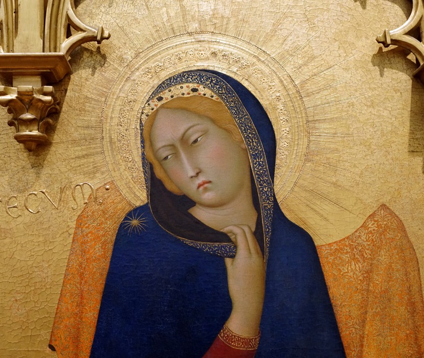 Simone Martini Virgin of the Annunciation