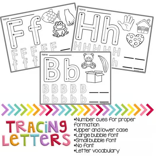 Tracing the Alphabet - Writing Center