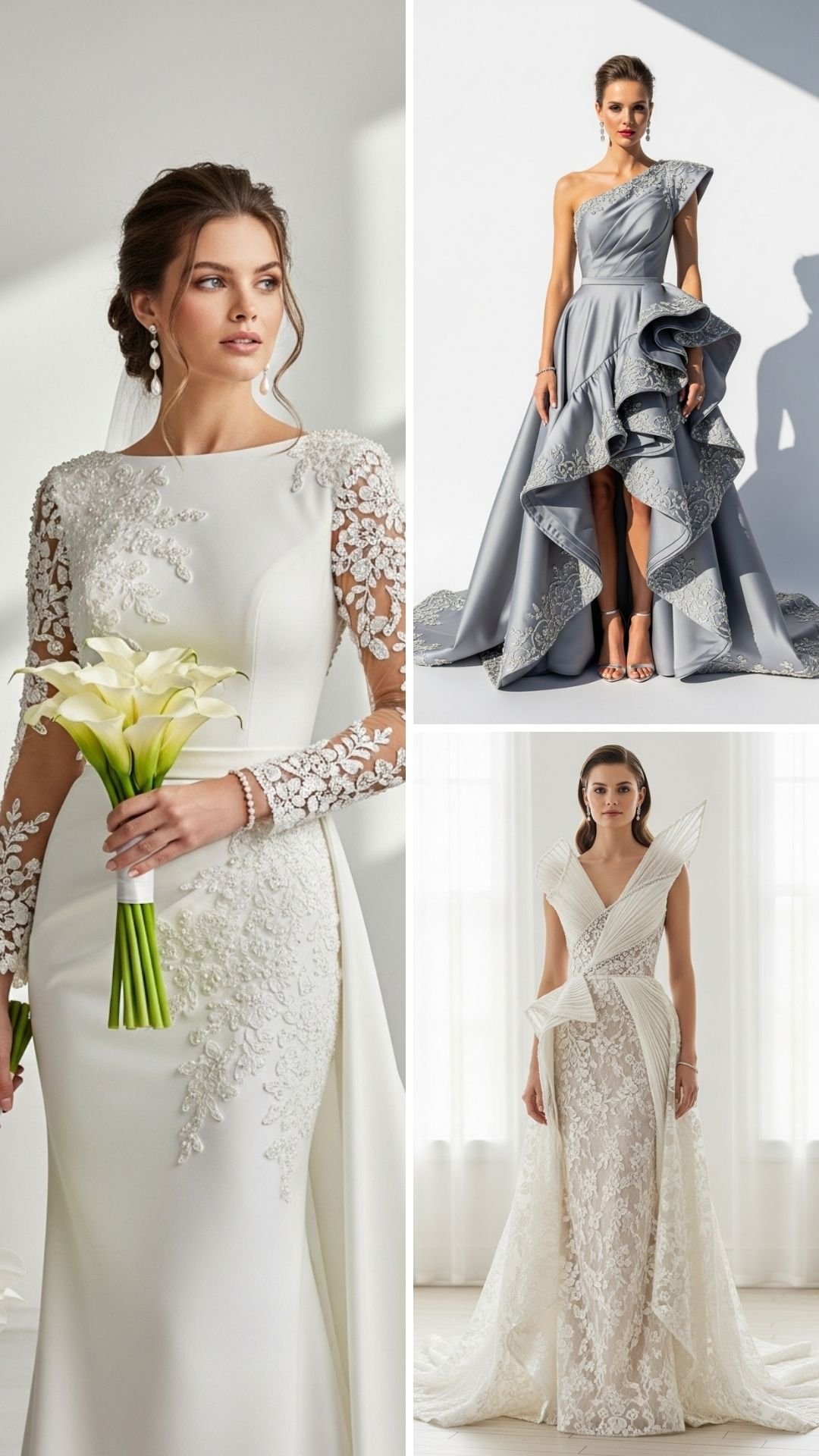 Discover the magic of our bridal dress collection, designed to make every bride shine on her wedding day