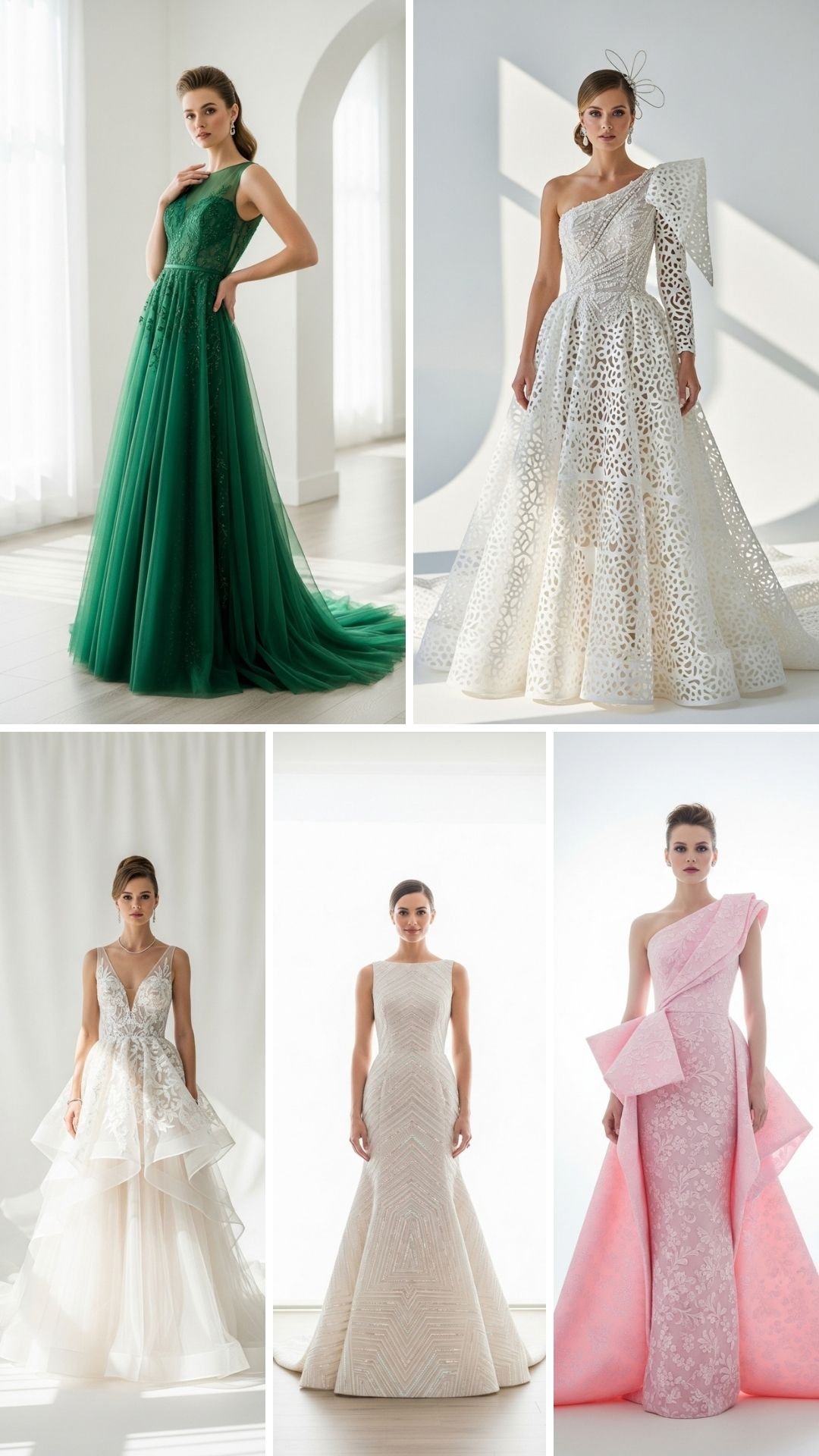 Discover the magic of our bridal dress collection, designed to make every bride shine on her wedding day