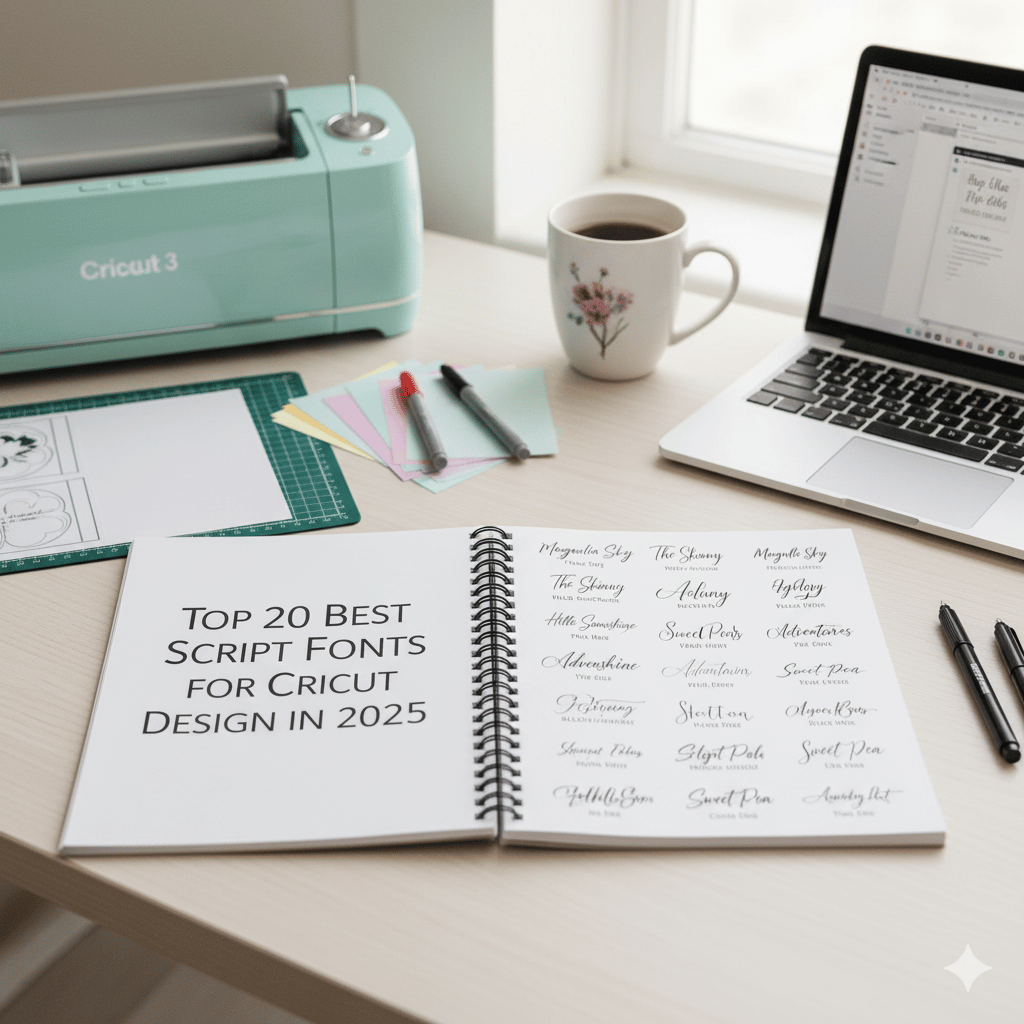 Sm Script Font Top 20 Best Script Fonts for Cricut Design in 2025