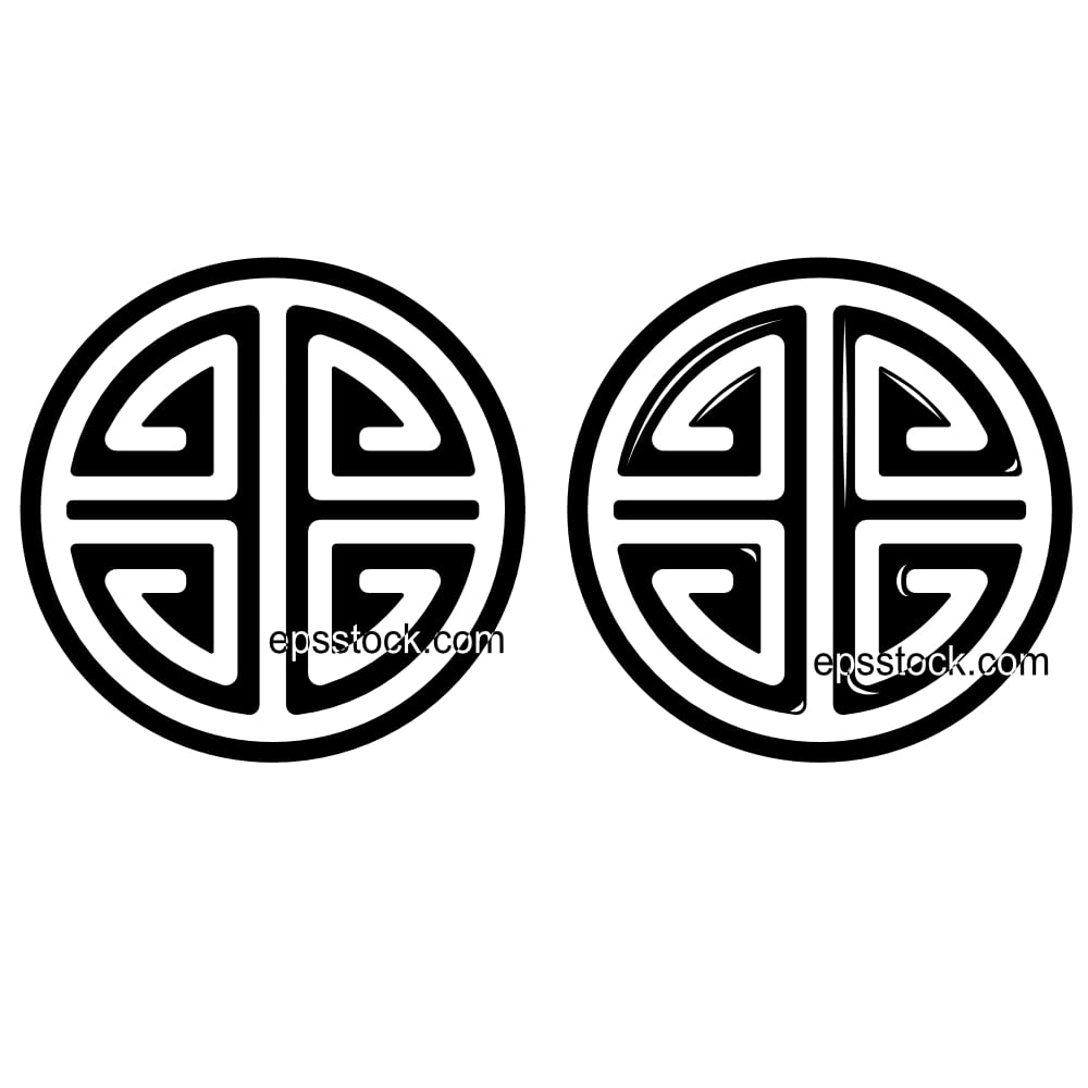 Chinese good luck emblem