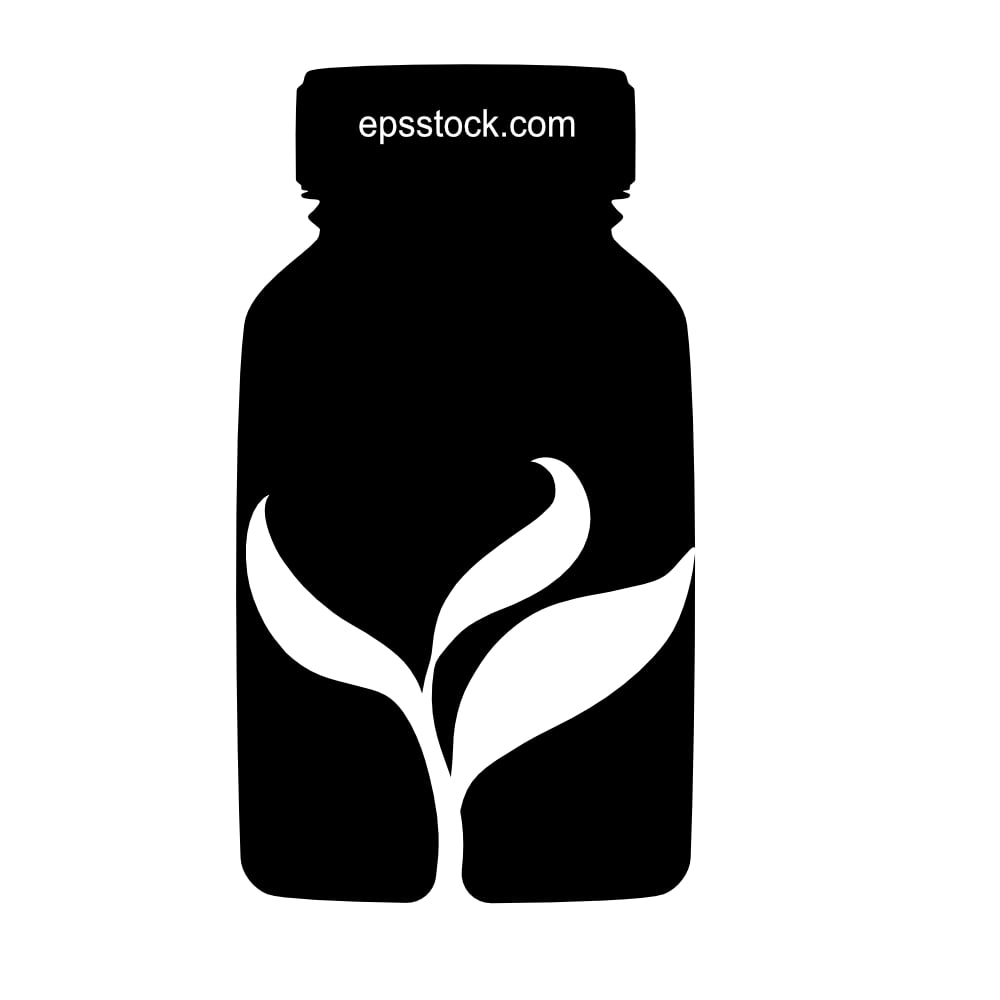 Pharmaceutical Organic Ingredient in Bottle