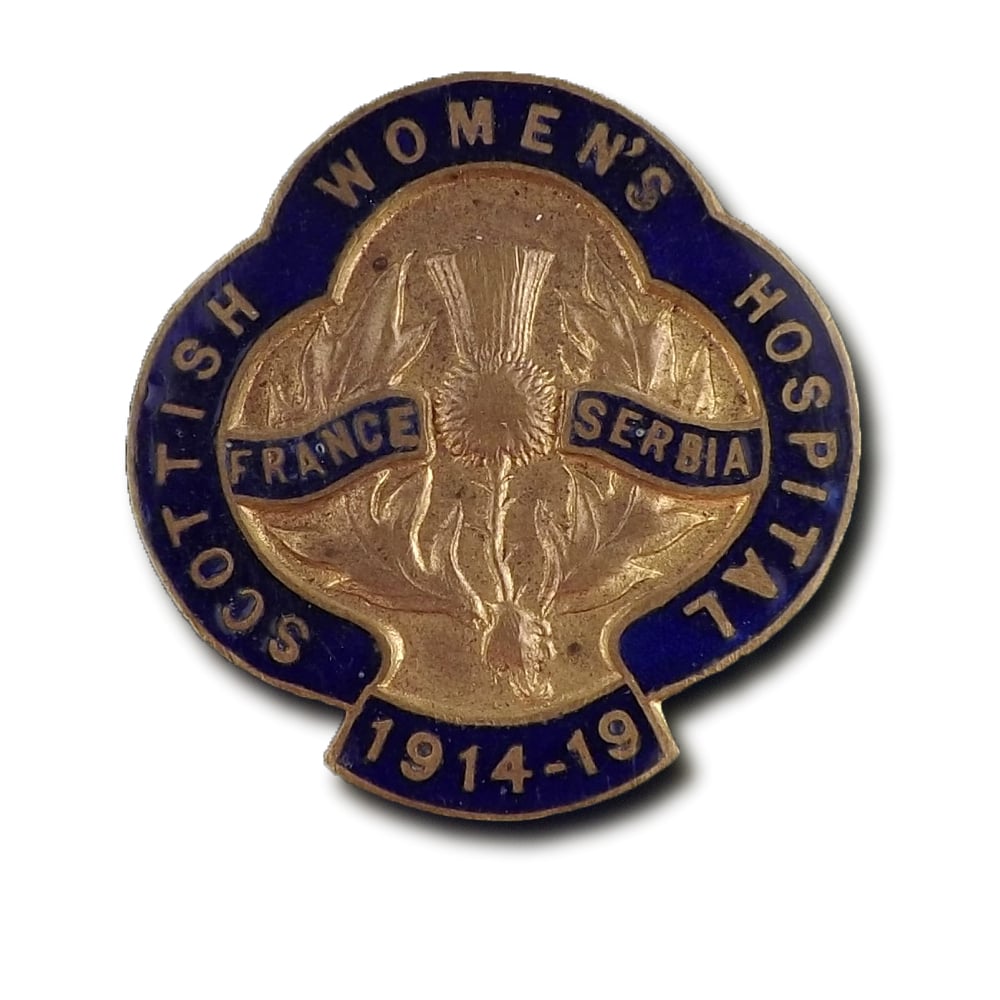 Scottish Women's Hospital Badge 1914-1919