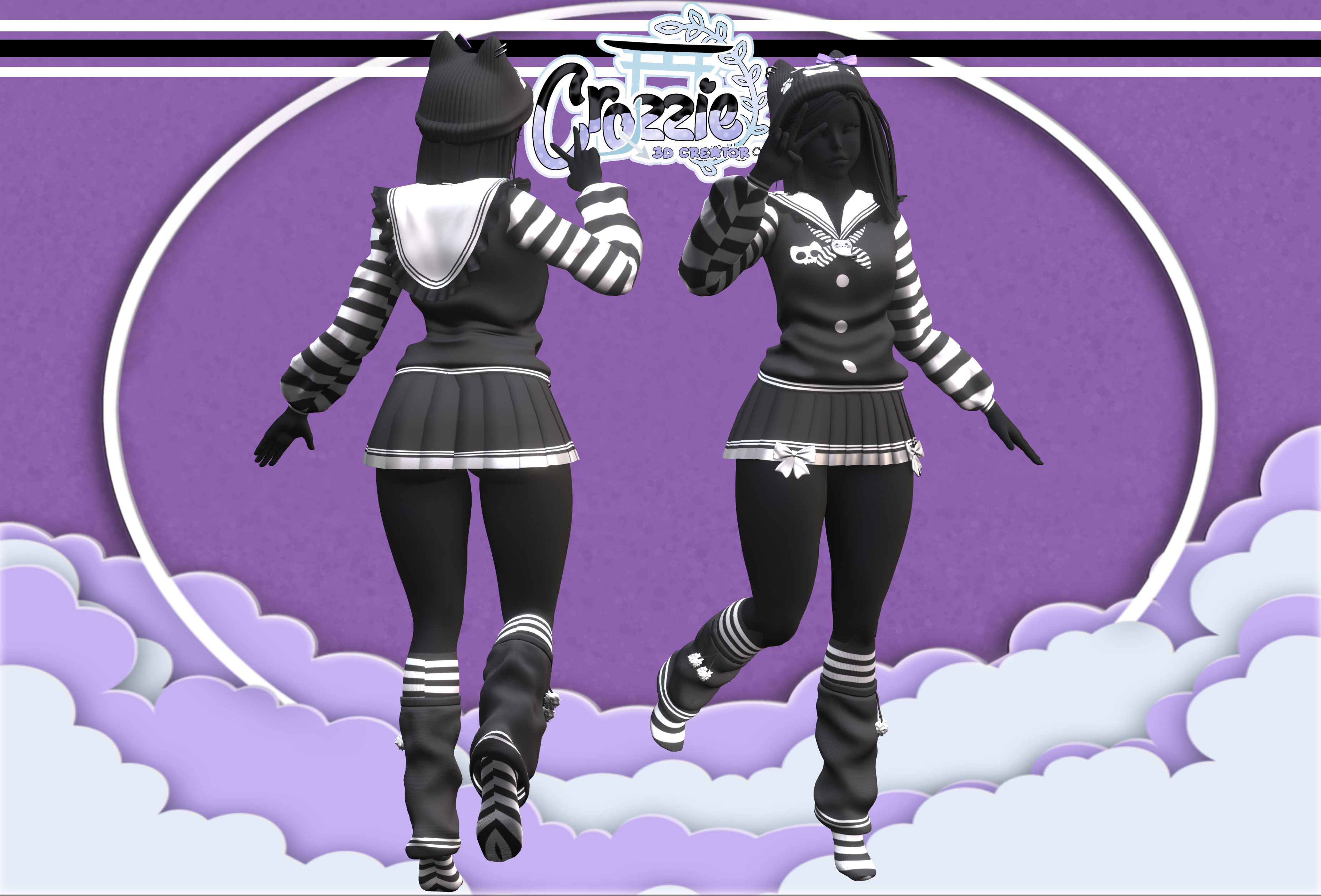 Ghost Kitty Set - Payhip
