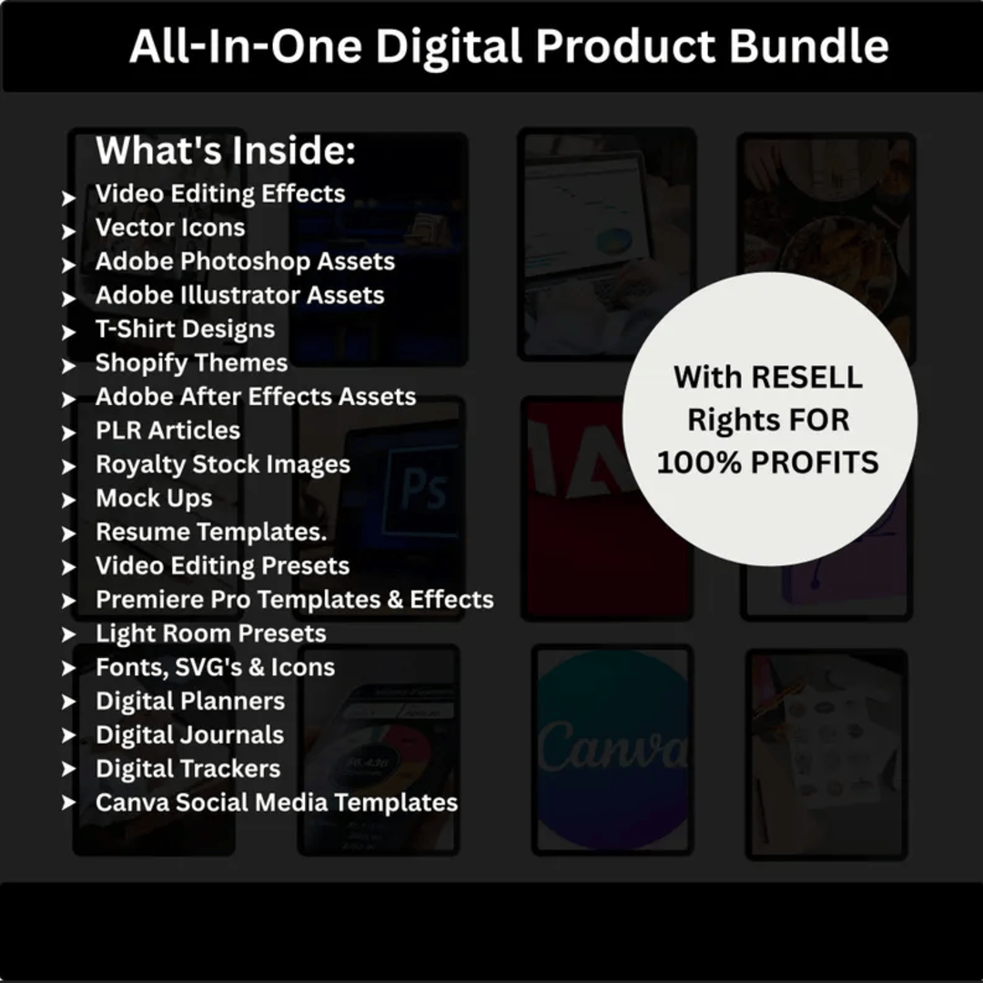Resell digital products