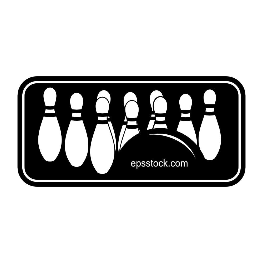 Bowling emblem