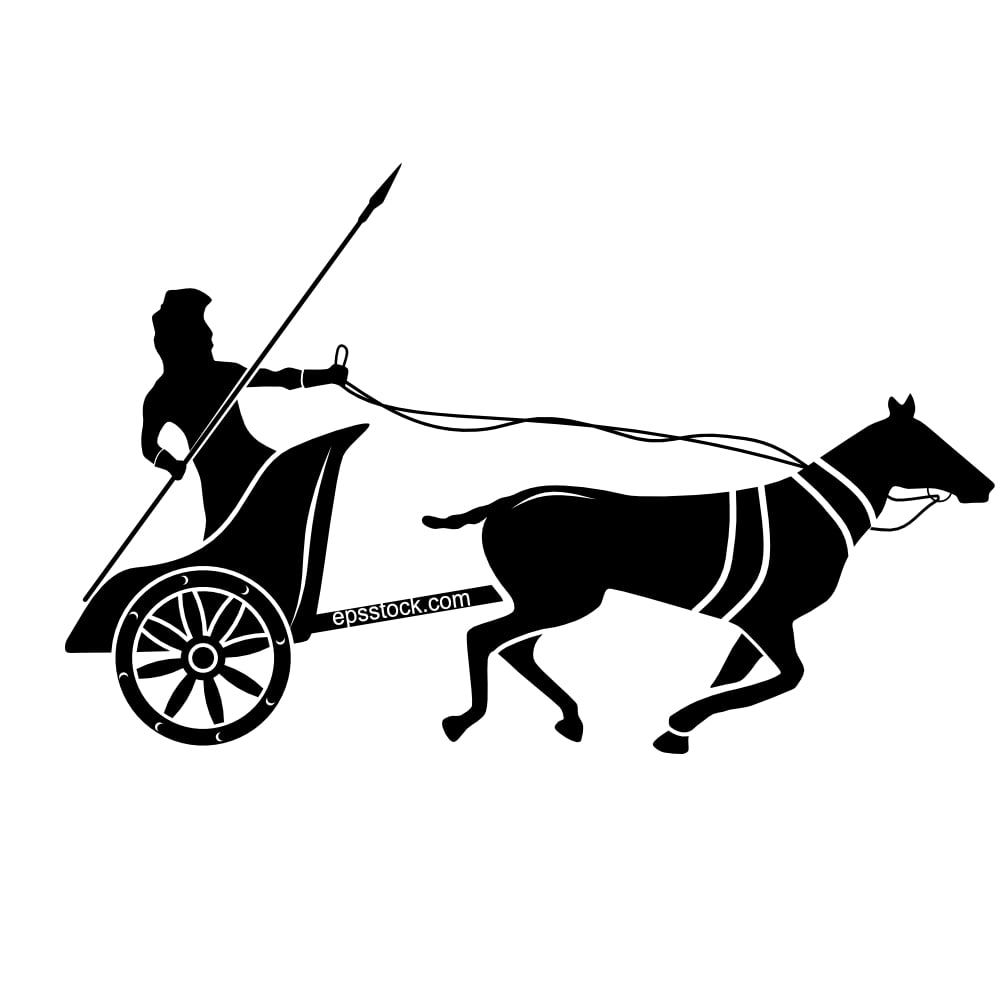 Gladiator In Chariot