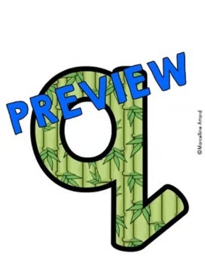 JUNGLE THEME CLASSROOM DECOR BULLETIN BOARD LETTERS LARGE PRINTABLE NUMBERS ETC