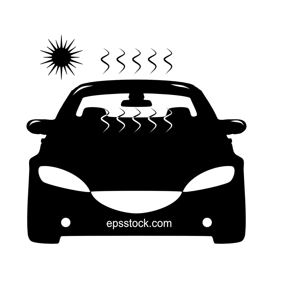 Car in hot weather