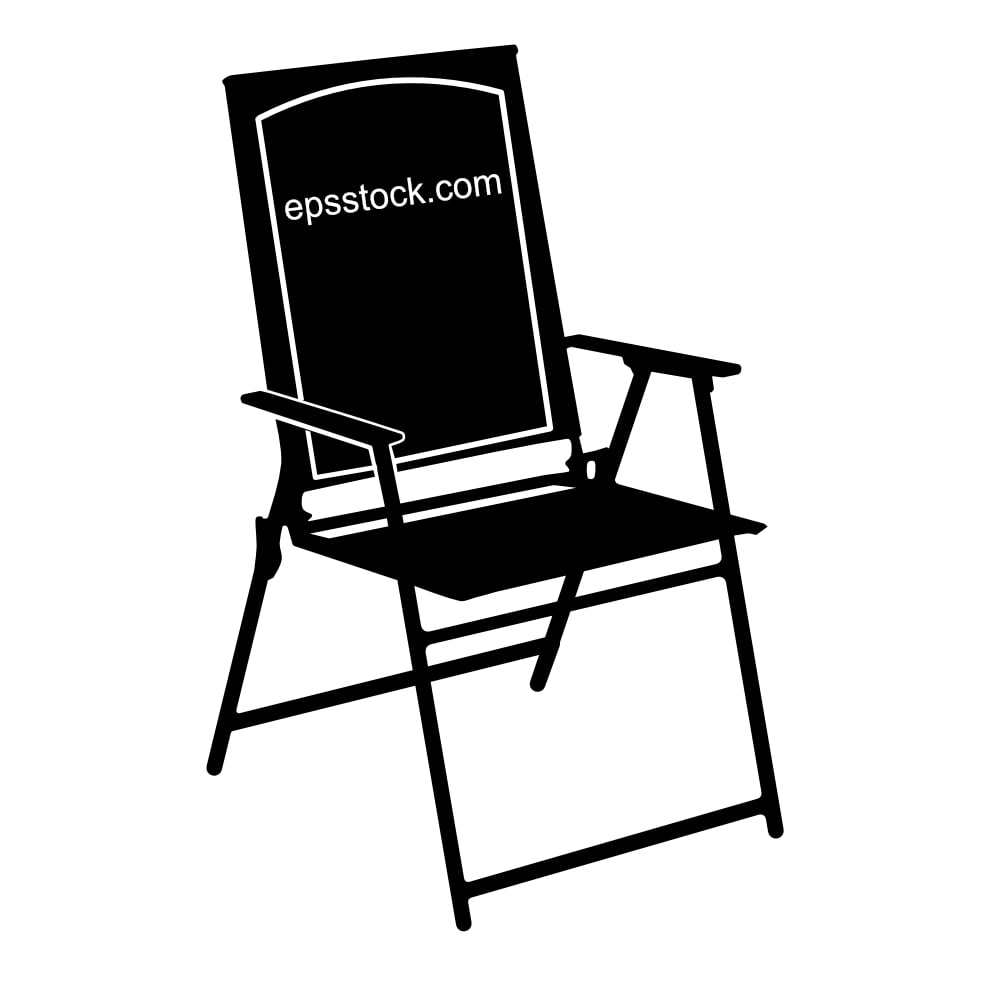 Folding outdoor chair