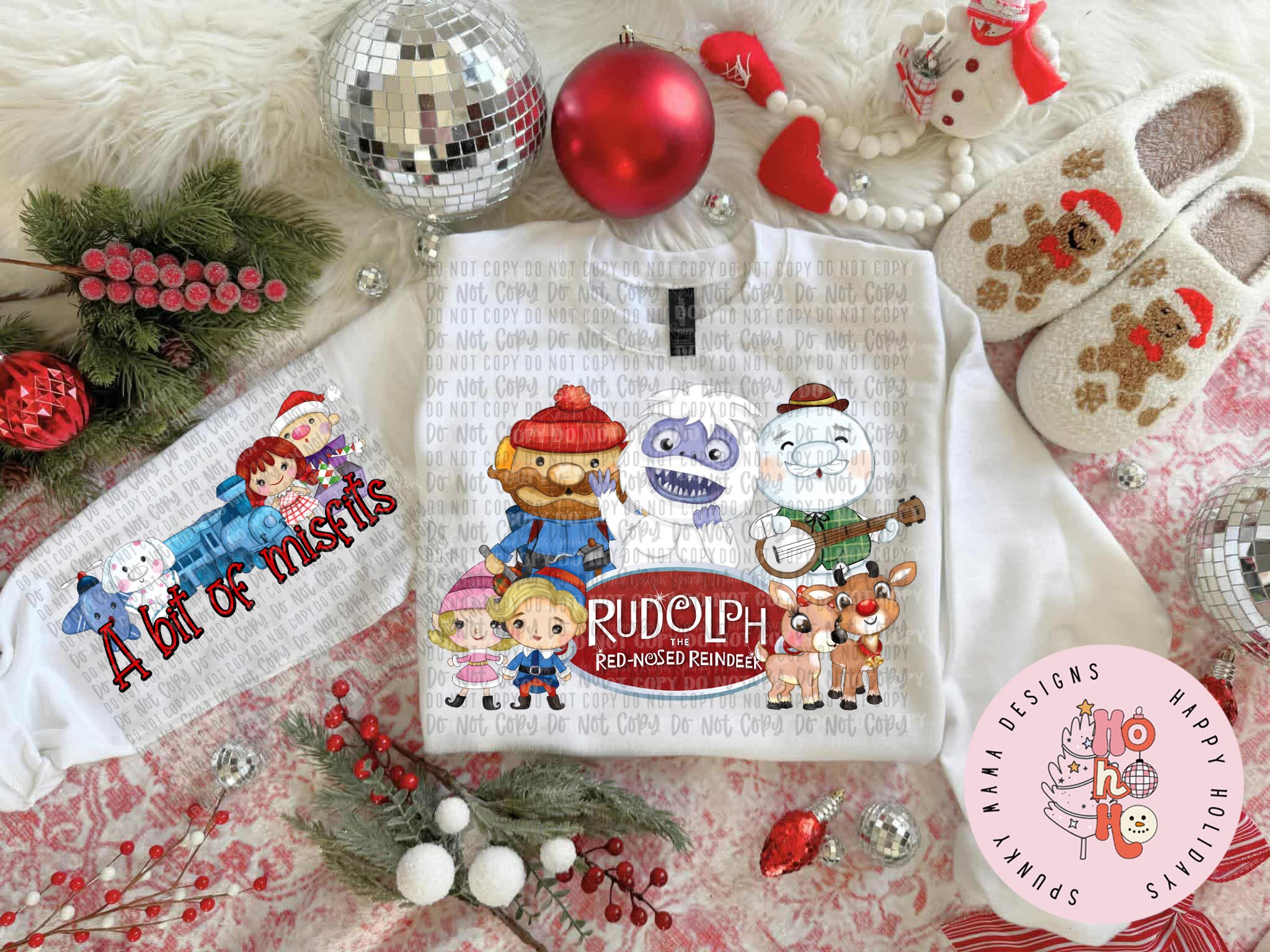 Rudolph Digital PNG Design With Sleeve - Payhip