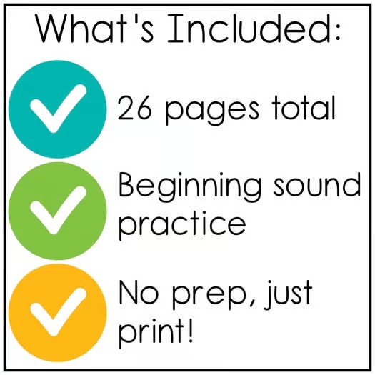 Letter Sound Coloring Pages