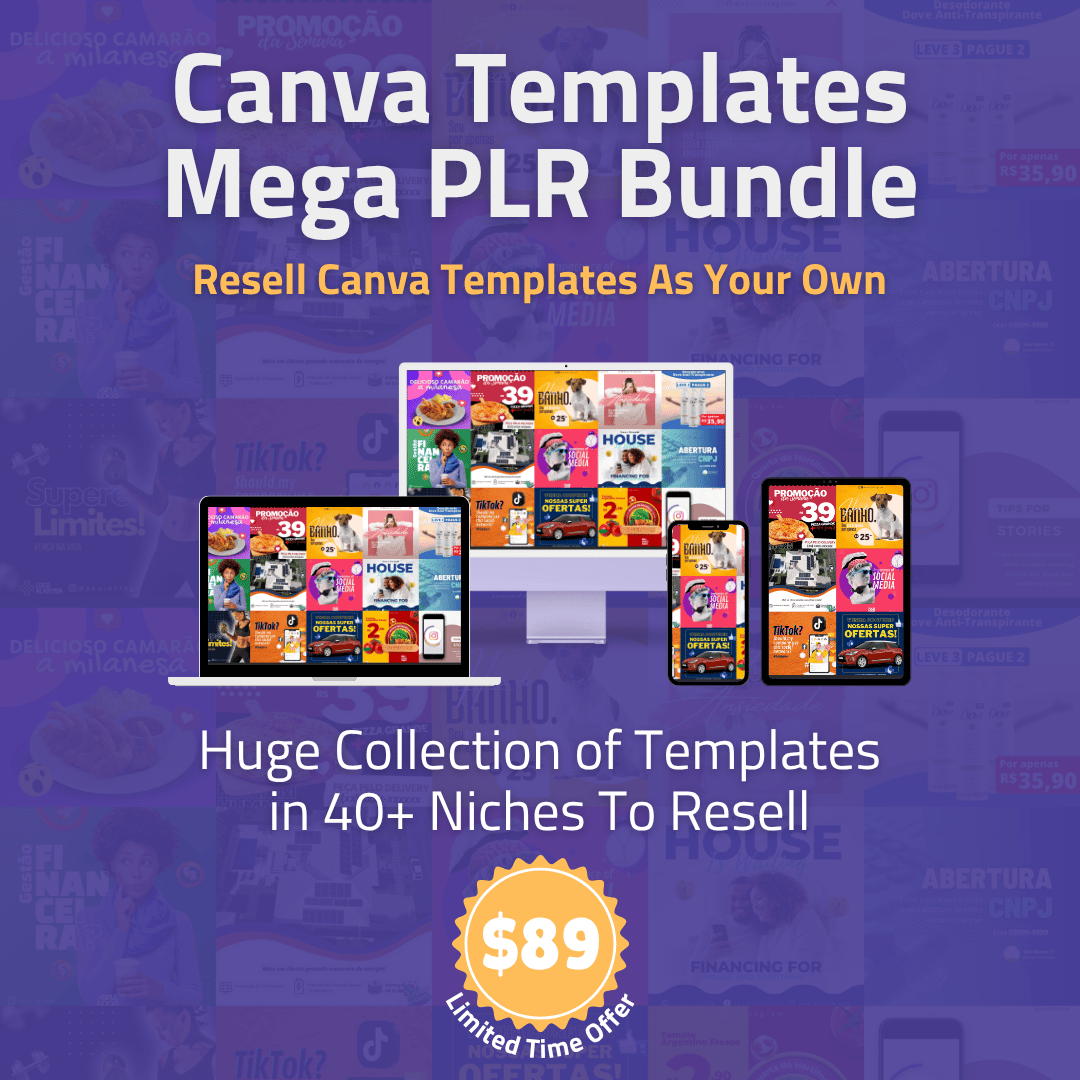 Canva Templates Mega PLR Bundle - Payhip