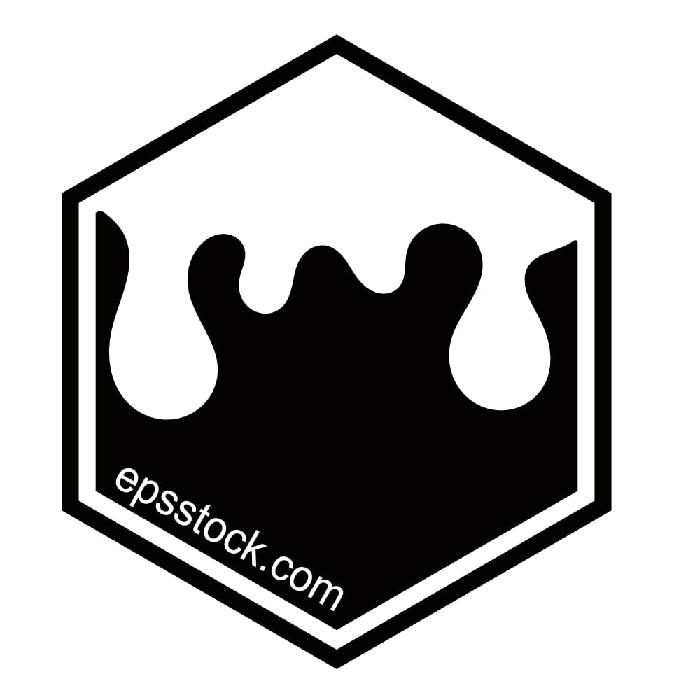 Honey geometric logo