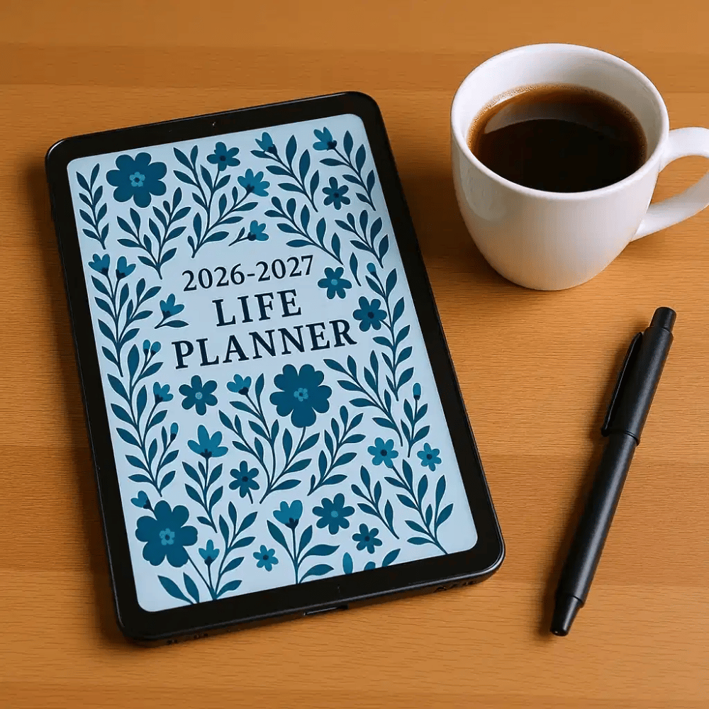 Printable weekly planner page with to-do list and checklist layout for daily organization.