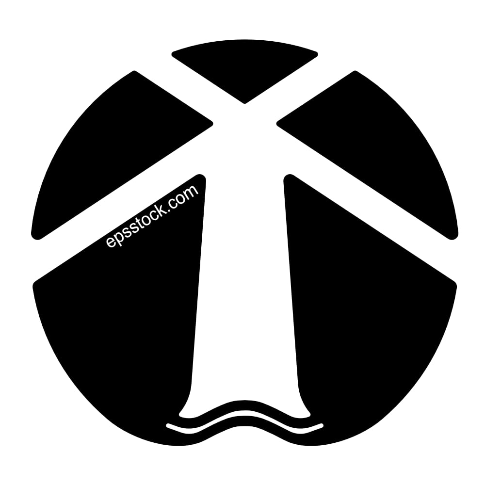 lighthouse geometric logo