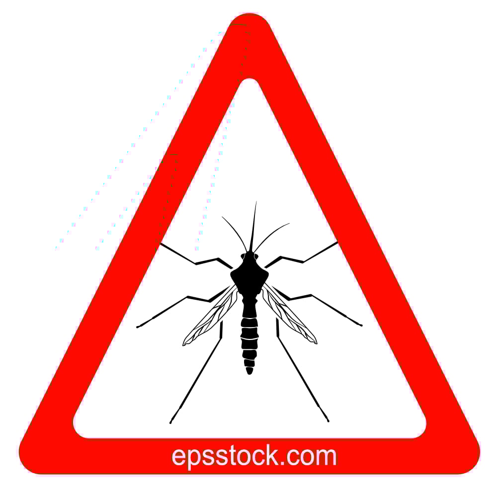 Malaria Mosquito Sign