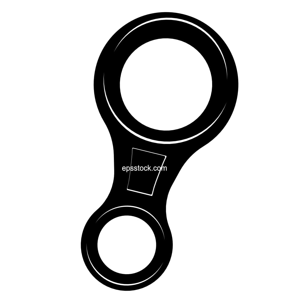 Mountaineering Figure Ring Small Climbing Descender