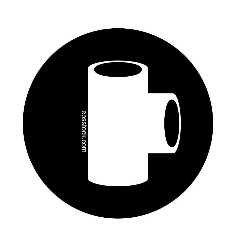 White Pvc Pipe three-way Connector