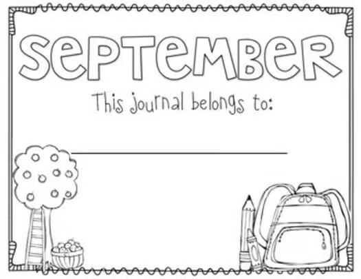 Kindergarten Writing Paper Journal Writing Monthly Templates