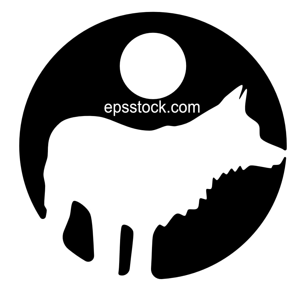 Moon Wolf Logo
