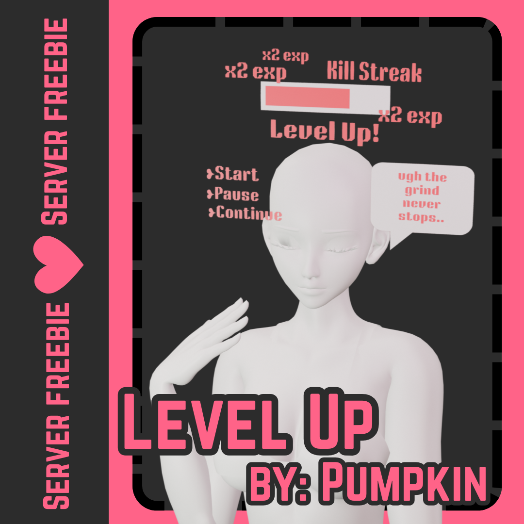 ✩˚.⋆Level Up🢁⋆{Server Freebie}.˚✩