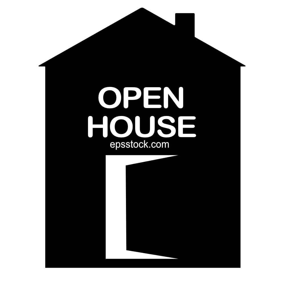 Open House sign