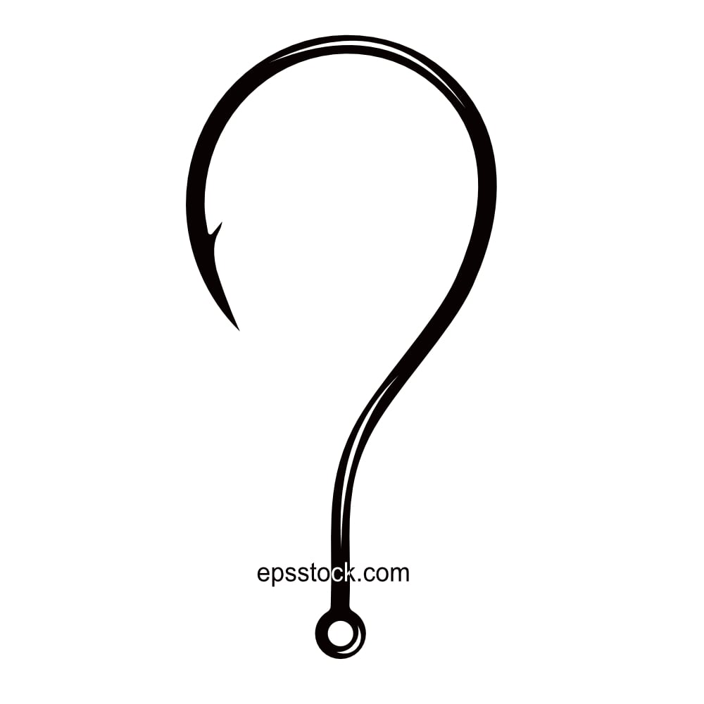question mark like Fishing hook