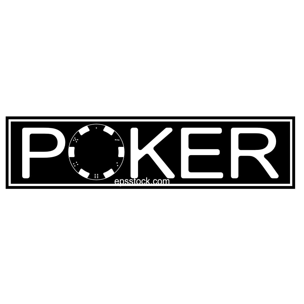 poker lettering
