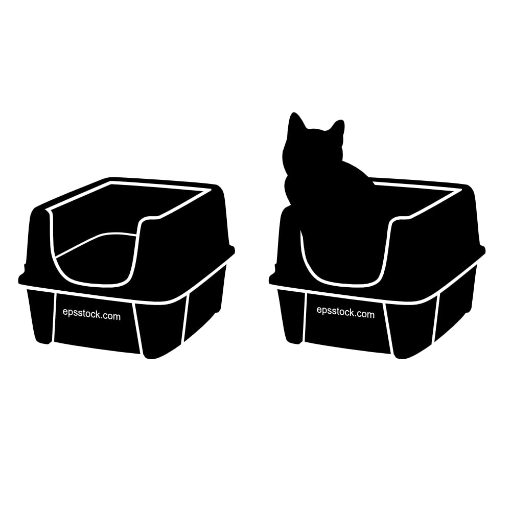 Open-Top Cat Litter Box
