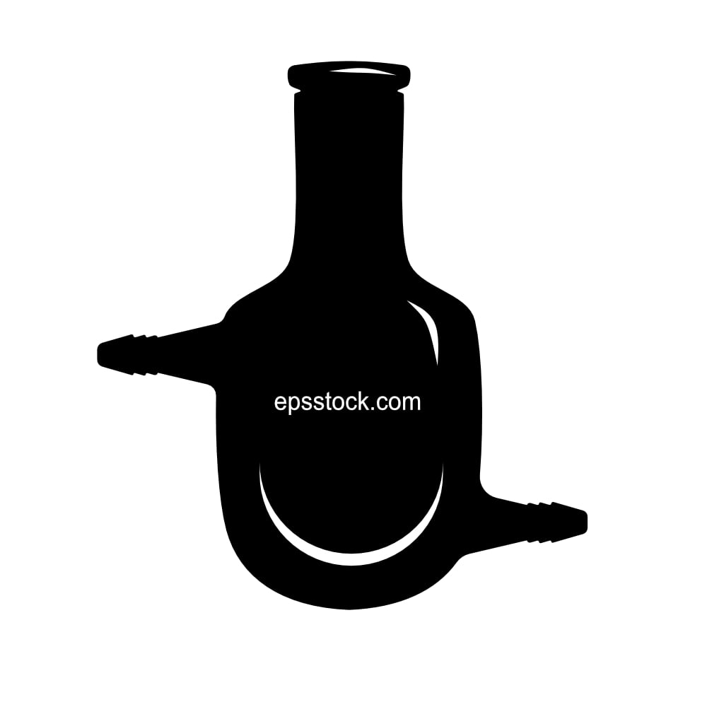 Laboratory Jacketed Glass Double Layer Flask Reactor Bottle Beake