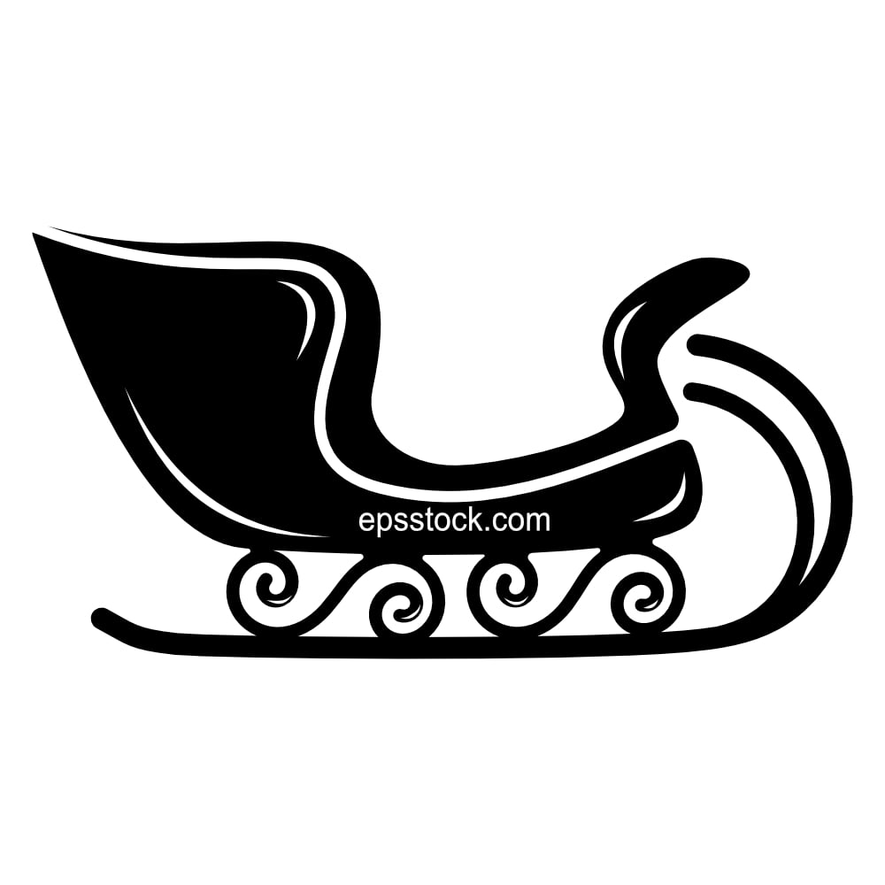 Christmas Santa Sleigh