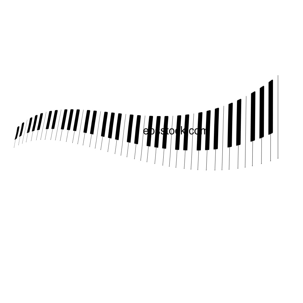 Piano keyboards logo