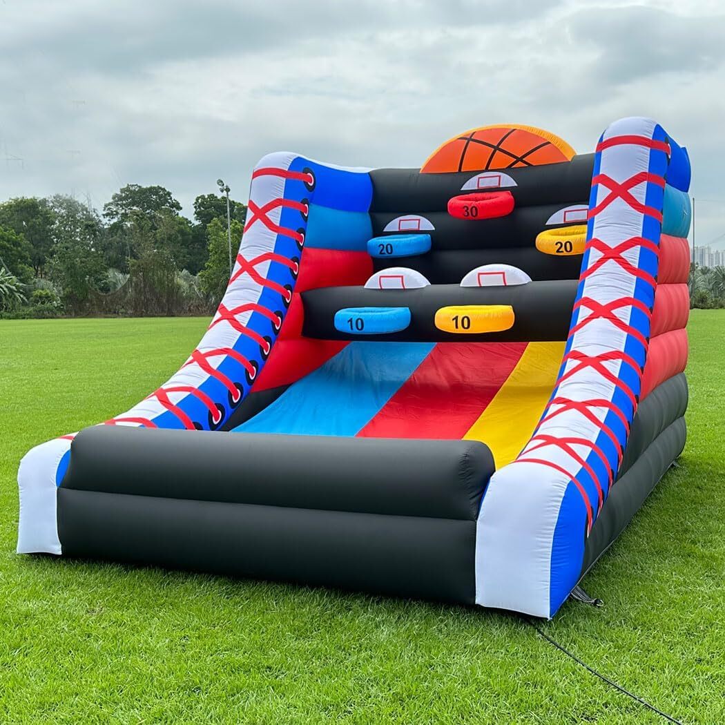 Inflatable Basketball Hoop Shot Inflatable Party Basketball Game For Games