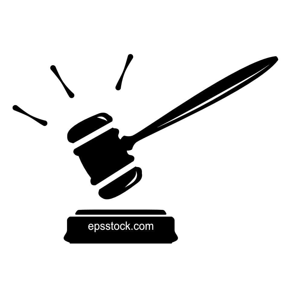 Gavel emblem